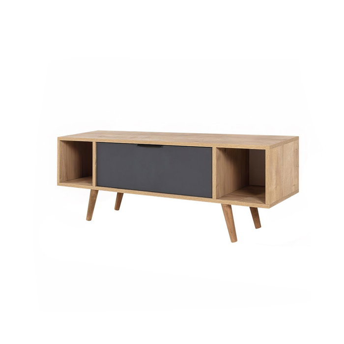 Hanah Home Mesir 3324 Soporte para TV Roble Zafiro y Antracita